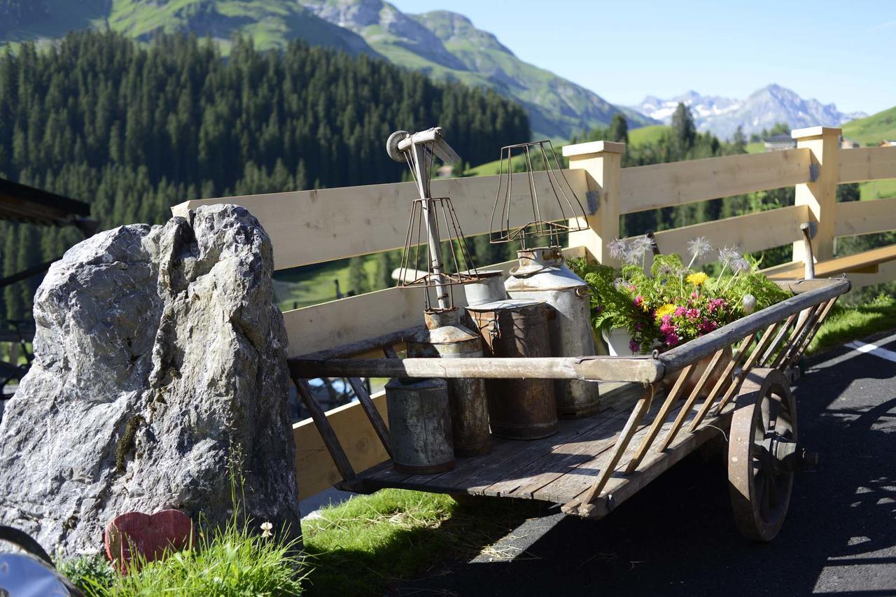 Appartamento Biobauernhof Gehrnerhof Am Arlberg Warth  Esterno foto