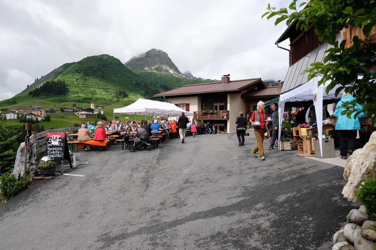 Appartamento Biobauernhof Gehrnerhof Am Arlberg Warth  Esterno foto